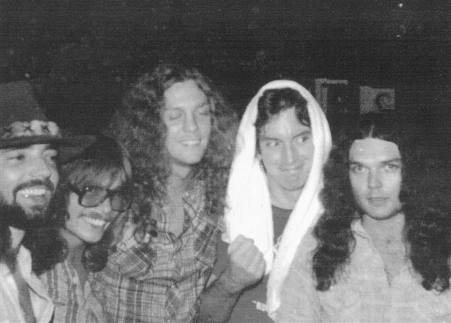 Jimmy O'Neil, Corky McMilan, Allen Collins, Bryan Cole and Gary Rossington